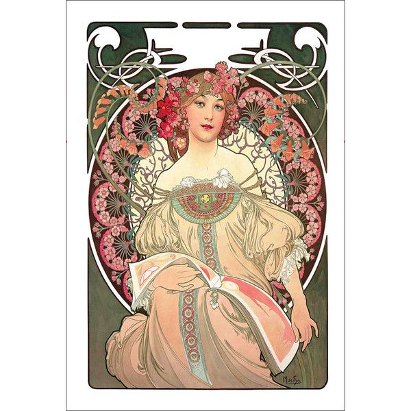 Reverie by Alphonse Mucha