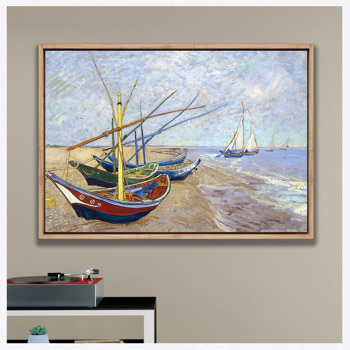 Fishing Boats at Sainte-Marie| Wall Art