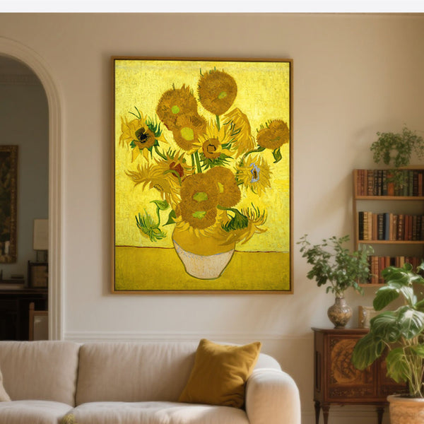 Another Vase of Sunflowers