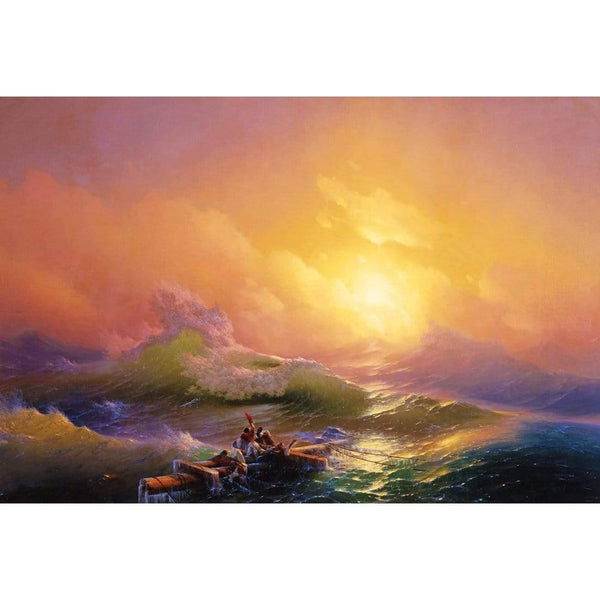 The Ninth Wave By Ivan Aivazovsky Wall Art
