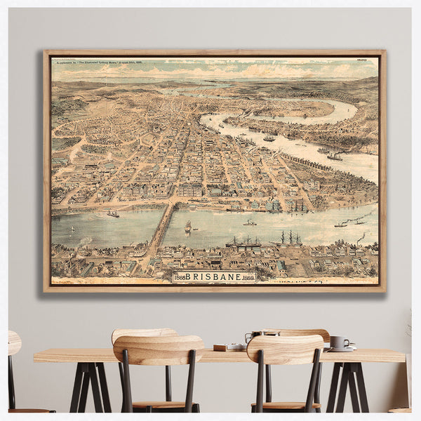 Brisbane 1888 Faded
