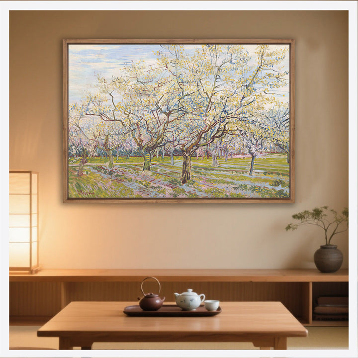 Van Gogh - The White Orchard| Wall Art