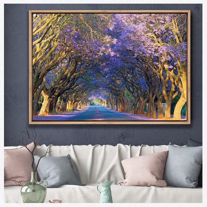 Jacaranda Alley| Wall Art