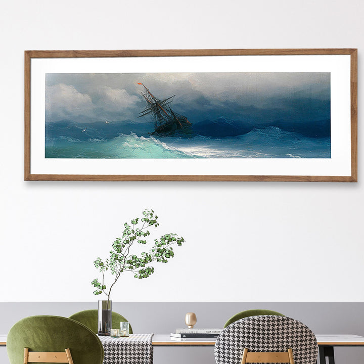 Ivan Aivazovsky - Caught in a Storm| Wall Art
