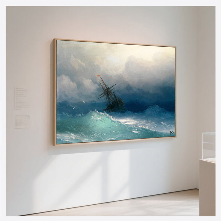 Ivan Aivazovsky - Caught in a Storm| Wall Art