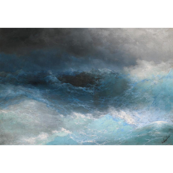 Tempest By Ivan Aivazovsky Wall Art