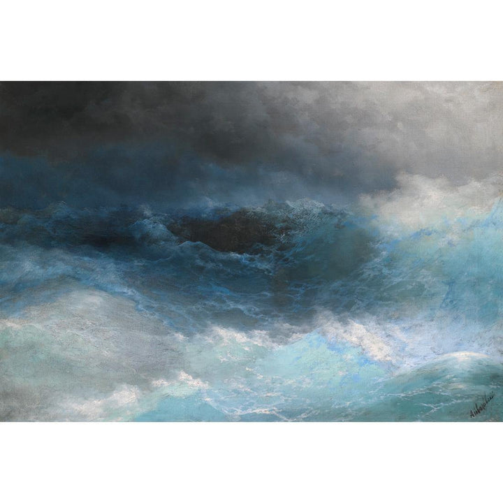 Tempest By Ivan Aivazovsky Wall Art
