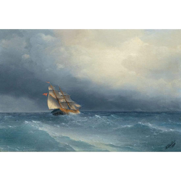 The Clearing Storm By Ivan Aivazovsky Wall Art