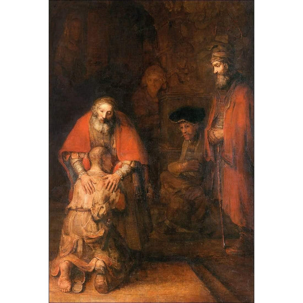 Return of the Prodigal Son By Rembrandt | Famous Art Prints
