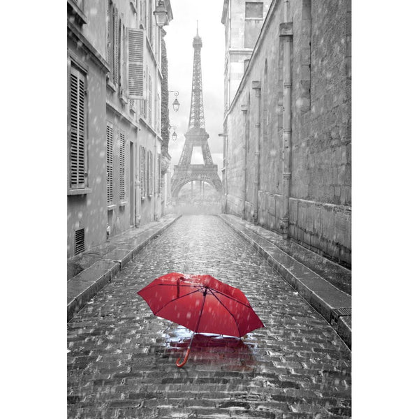 Lost Umbrella in Paris | Contemporary Wall Art