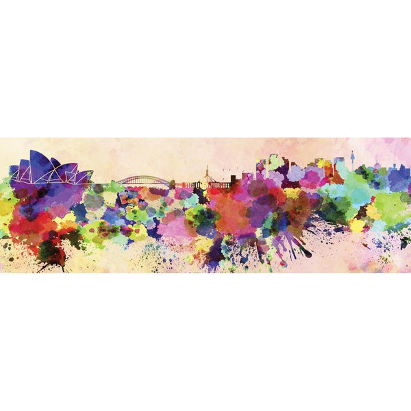Sydney Skyline Watercolour| Wall Art
