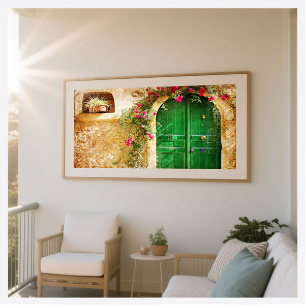 Greek Pictoral Door