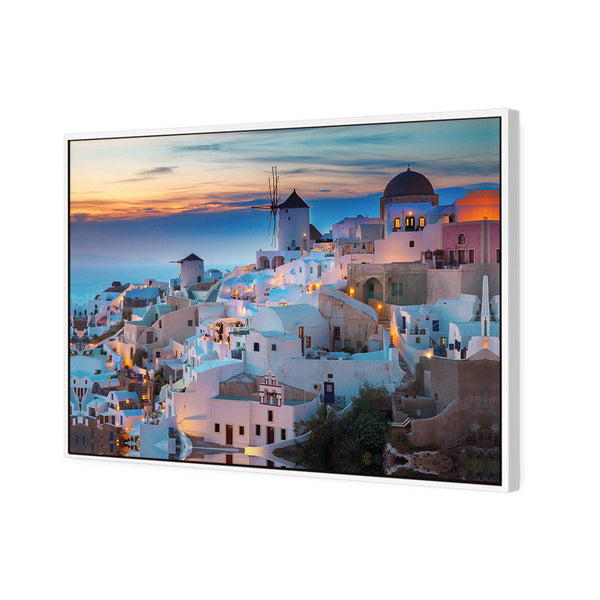 Santorini at Sunset (stock)