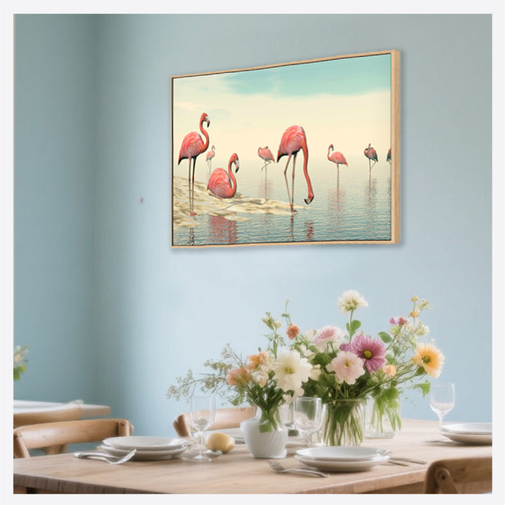 Flamingo Chill| Wall Art