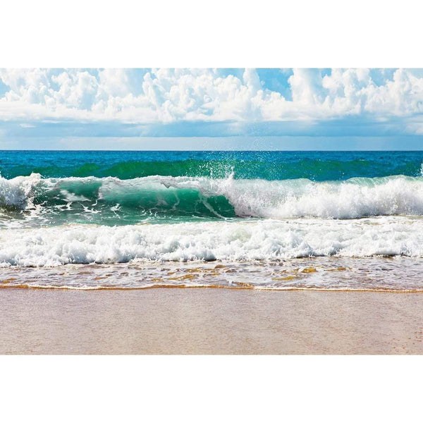 Green Wave Wall Art