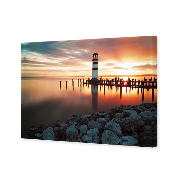 Navigating at Sunset