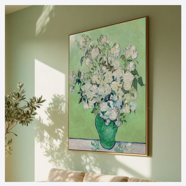 Vase of Roses - Van Gogh | Wall Art