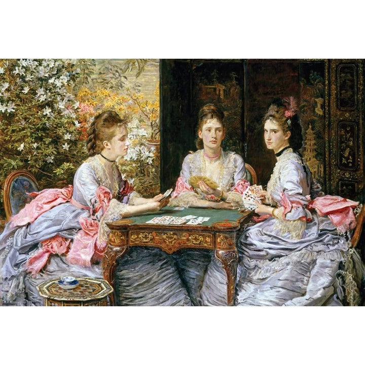 Hearts are Trumps By John Everett Millais Wall Art