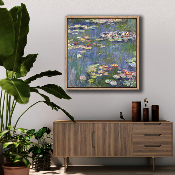 Red Water Lilies (stock)