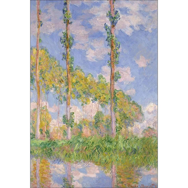 Poplars In The Sun by Monet