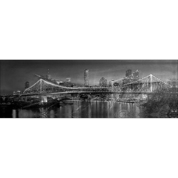 Story Bridge Abstract,B&W