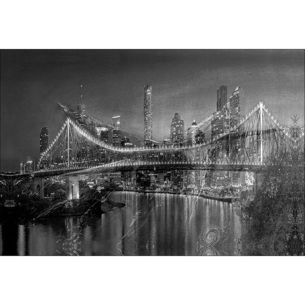 Story Bridge Abstract,B&W