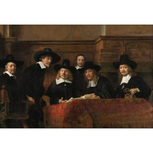The Sampling Officials by Rembrandt  Wall Art