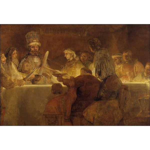 The Conspiracy of Claudius Civilus by Rembrandt  Wall Art