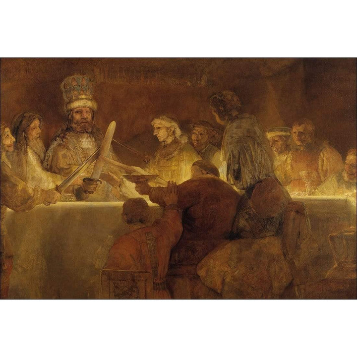 The Conspiracy of Claudius Civilus by Rembrandt  Wall Art