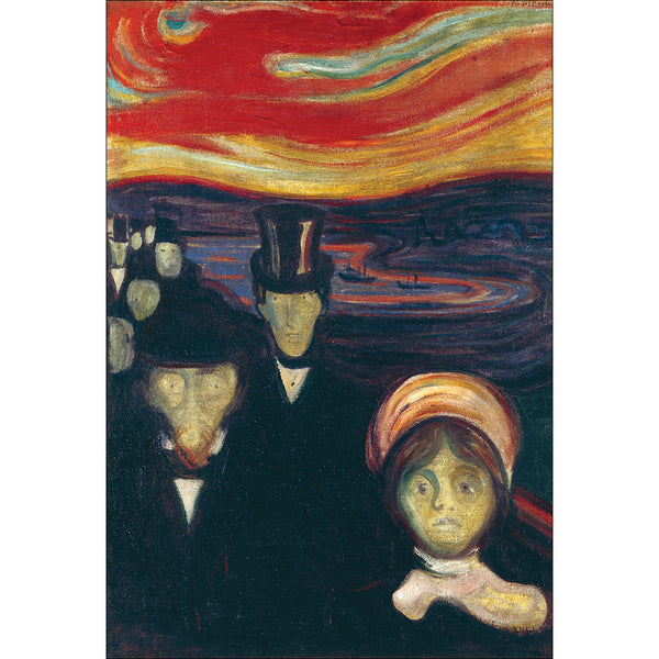 Anxiety by Edvard Munch