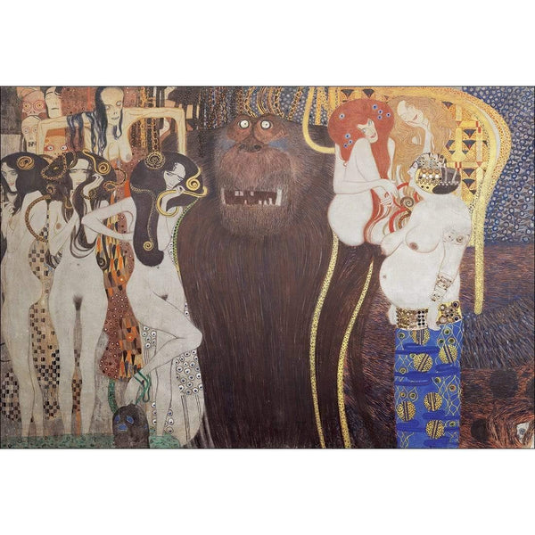 Beethoven Frieze by Gustav Klimt Wall Art