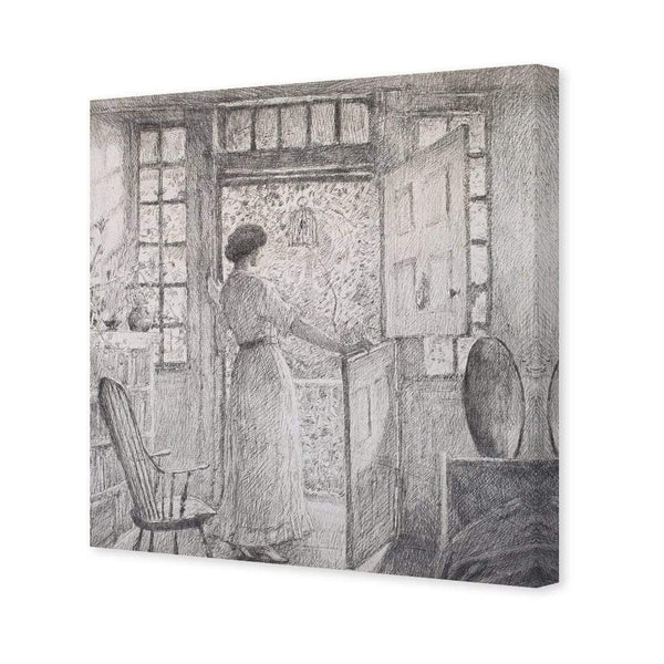 The Dutch Door by Childe Hassam