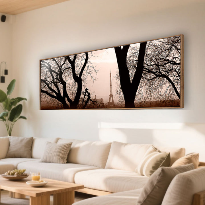 Eiffel Tower Through Trees| Wall Art