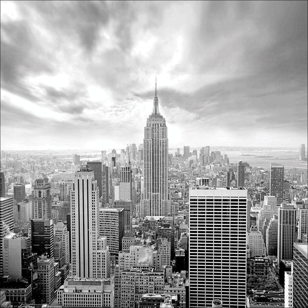 Manhattan View BW