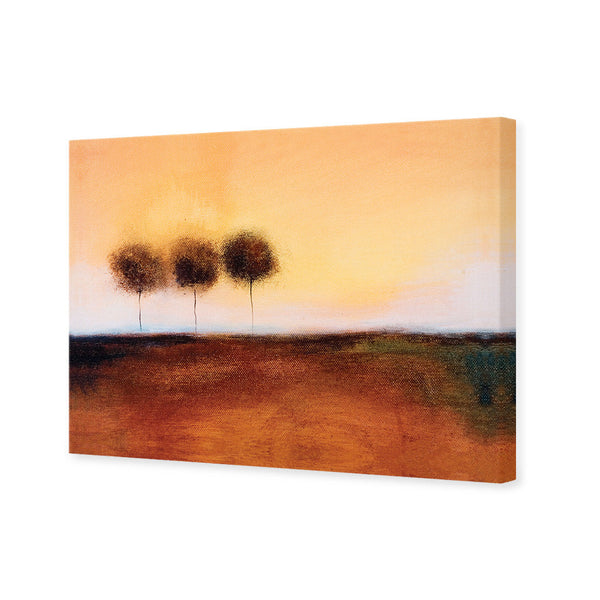 Three Cotton Trees Landscape