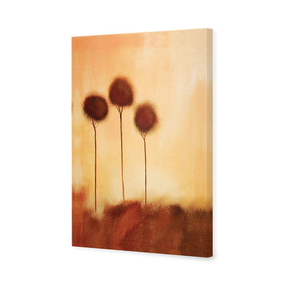 Three Cotton Trees Portrait