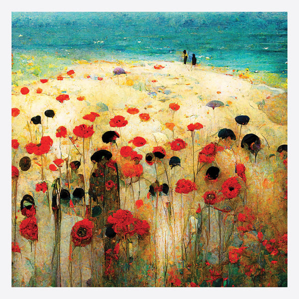 Poppies on the Beach