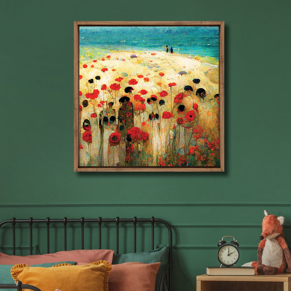 Poppies On The Beach (stock)
