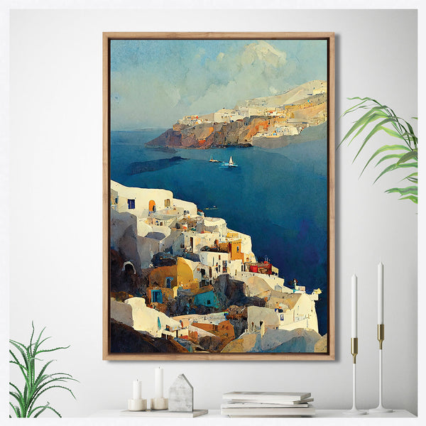 Santorini Coastline